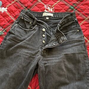 Abercrombie & Fitch Black High Rise Jeans